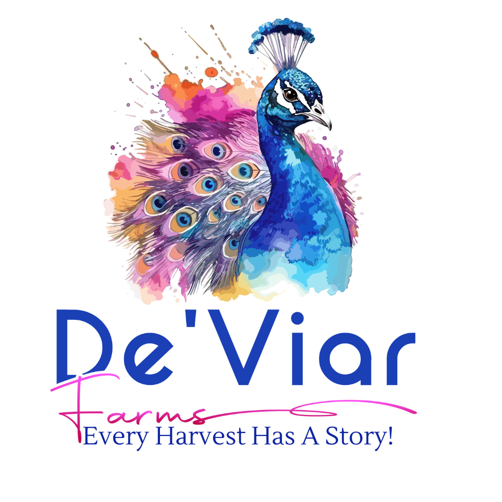 De'Viar Farm Logo with tagline